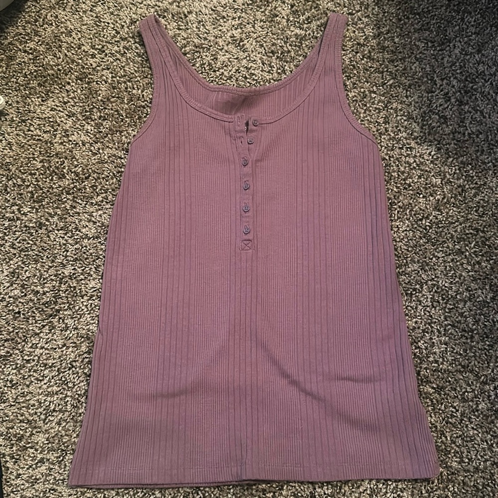 Purple tank top